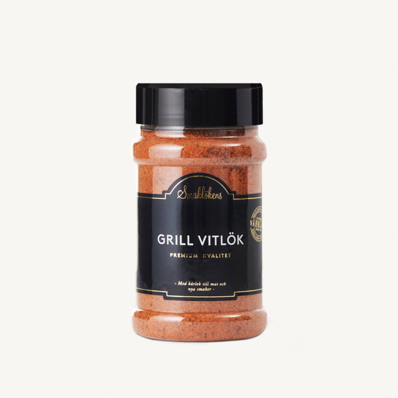 Smaklökens Kryddor Grillkrydda Vitlök, 300 g, 330 ml