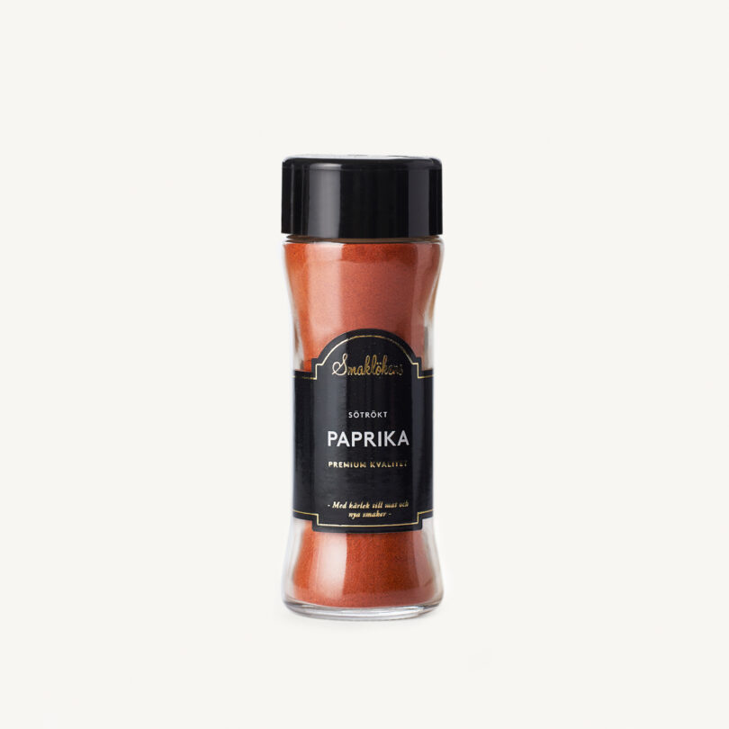 Smaklökens Kryddor Paprika Sötrökt, 60 g, 120 ml