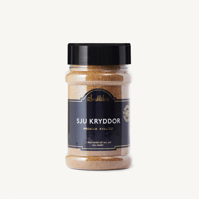 Smaklökens Kryddor Sju Kryddor, 180 g, 330 ml