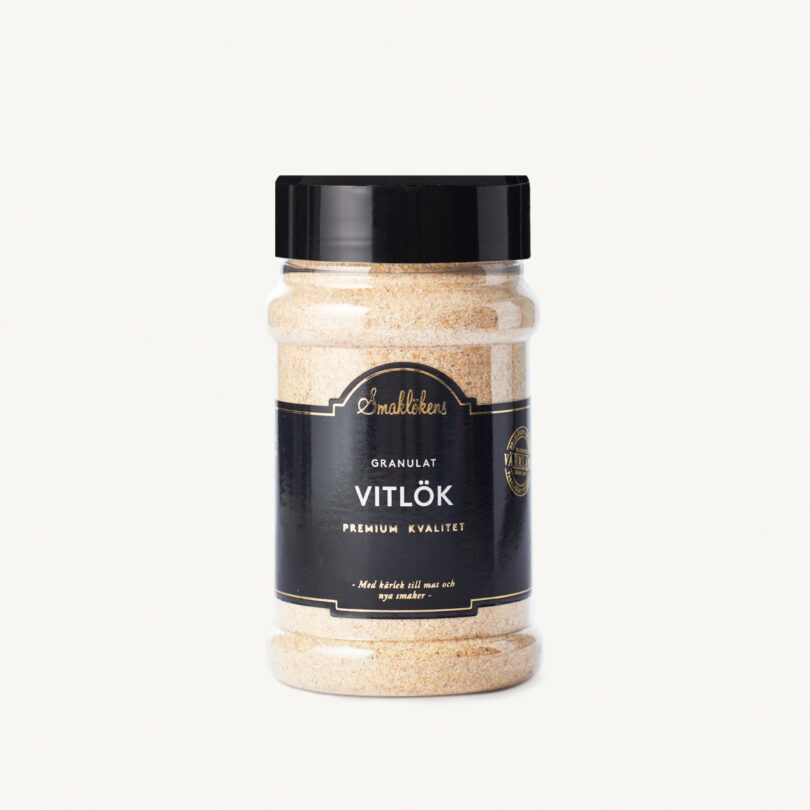 Smaklökens Kryddor Vitlök Malen 220 g, 330 ml