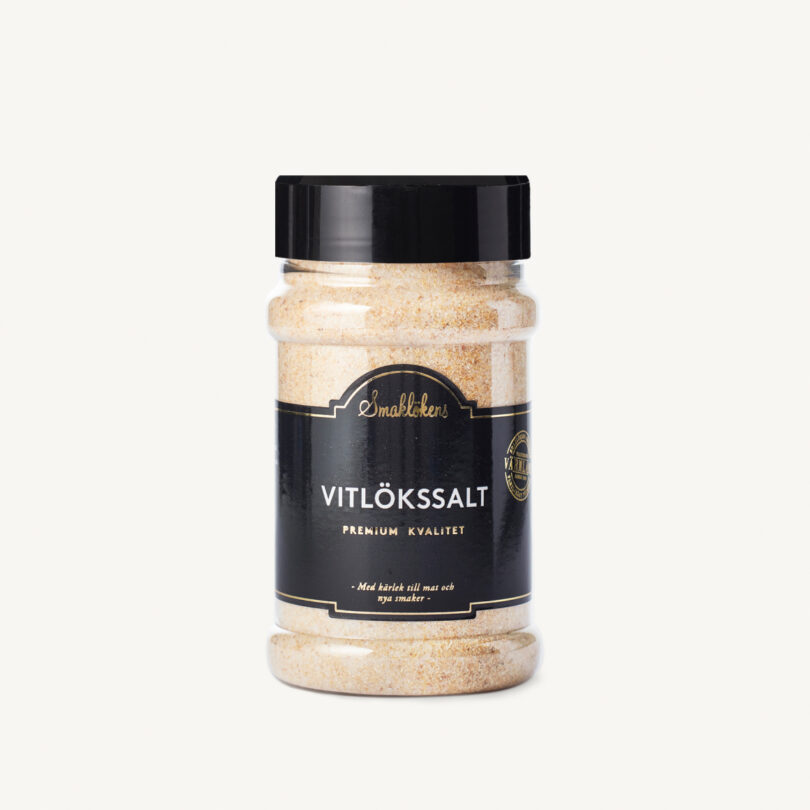 Smaklökens Kryddor Vitlökssalt, 390 g, 330 ml