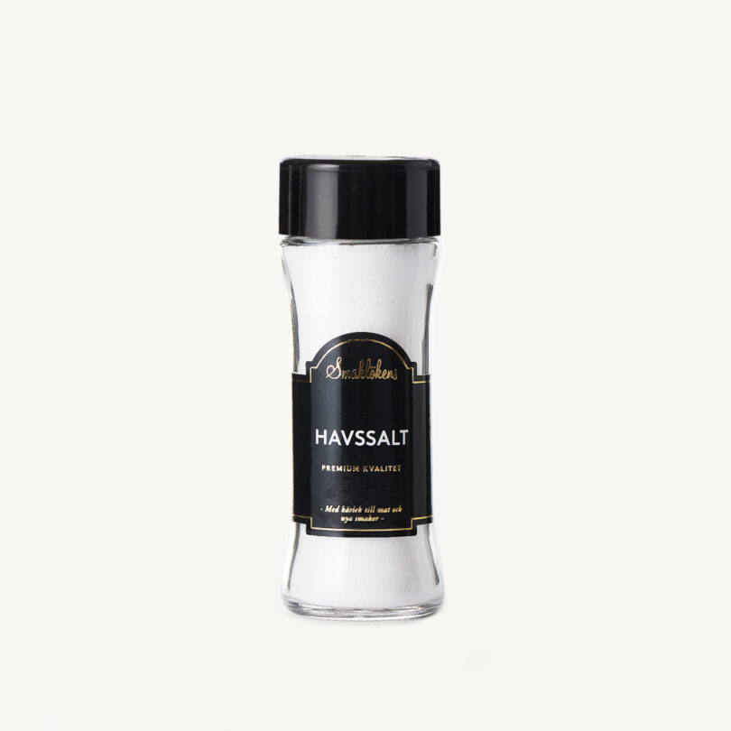 Smaklökens Kryddor Havssalt Finkornigt, 145 g, 120 ml