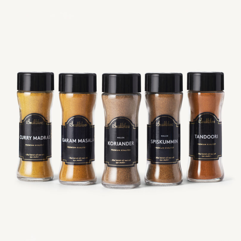 Smaklöken Asiatisk Set Presentförpackning 5-Pack 120ml